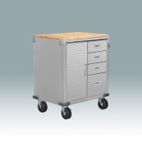 20205 series 4-Drawers Steel Rolling Cabinet